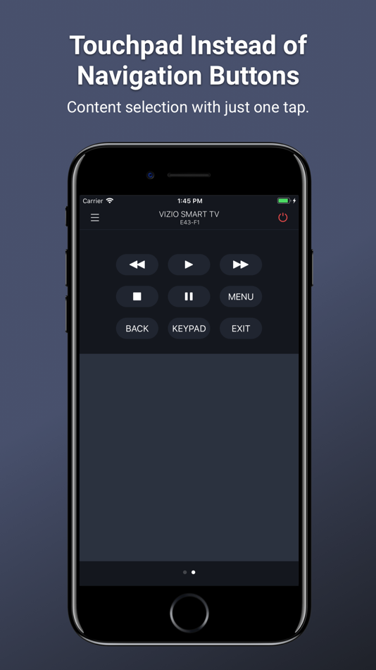 #2. Remote for Vizio · (iOS) By: Kraftwerk 9 Inc