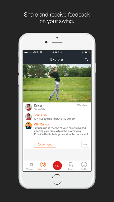 Hudl Technique Golf screenshot1