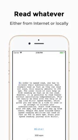 Game screenshot Blitz! Pro Speed Reader apk