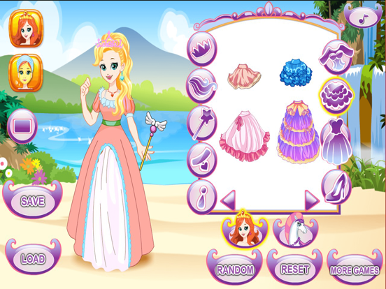 Screenshot #5 pour Jeu d'habillage, La Princesse