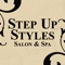 Download the App for Step Up Styles and have ultimate hair salon information and discounts right at your fingertips