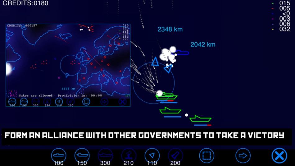 #2. Radzone : the Nuclear Wargame (iOS) 由: S.MARSAULT