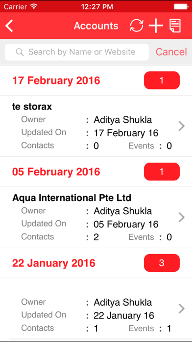 Screenshot #3 pour iCRMS