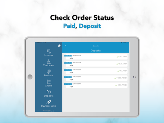 MyFatoorah   ماي فاتورة iPad screenshot 4 - Business app