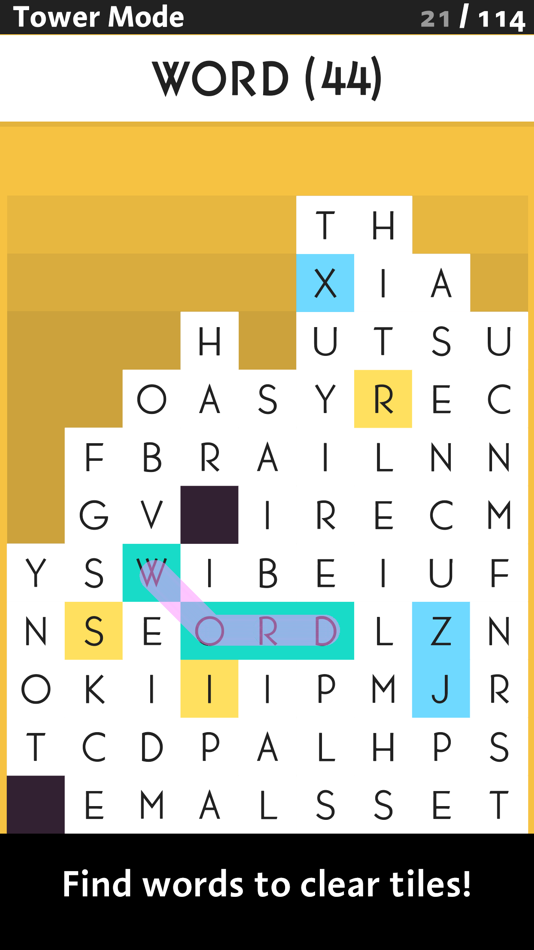 #1. SpellTower (iOS) 由: Zach Gage