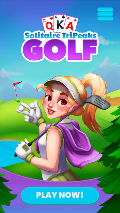 Golf Solitaire TriPeaks Cards! Screenshot