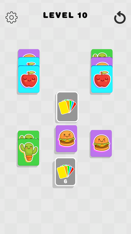 #3. Card Sort 3D (iOS) By: Mood Games OU
