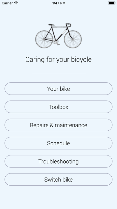 How to cancel & delete Caring for your bicycle from iphone & ipad 1