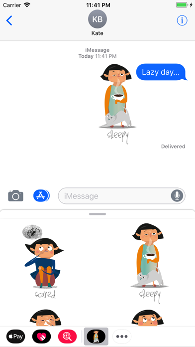 Screenshot #2 pour Catwoman Stickers