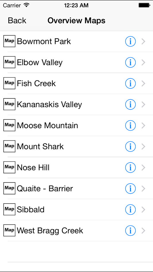 #4. Kananaskis Country MTB Trails (iOS) 由: Ryan Robertson