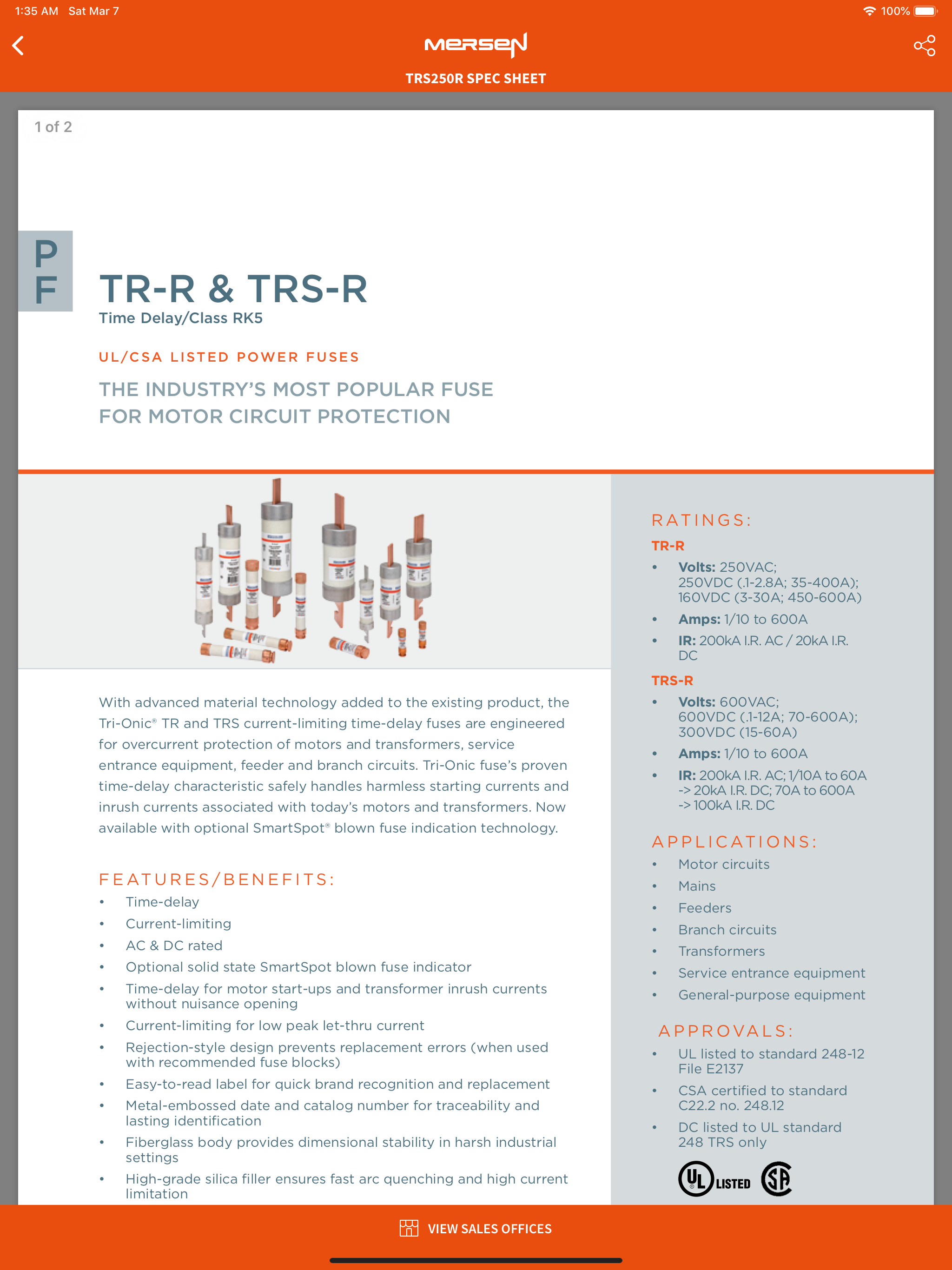 Mersen Product Recognition App screenshot 14