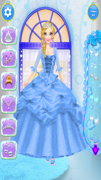 How to cancel & delete Ice Queen Makeover - Frozen Salon Girls Games from iphone & ipad 4