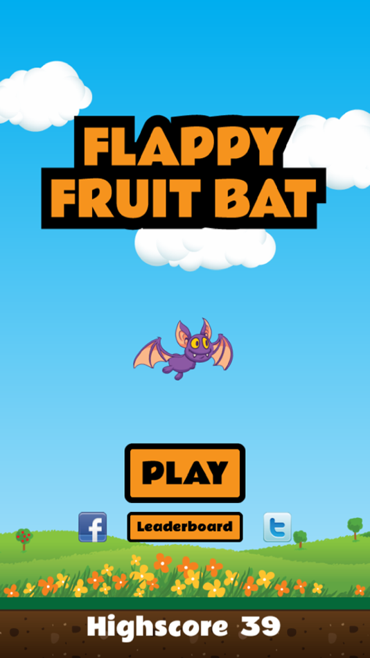 Flappy Fruit Bat - 1.3 - (iOS)