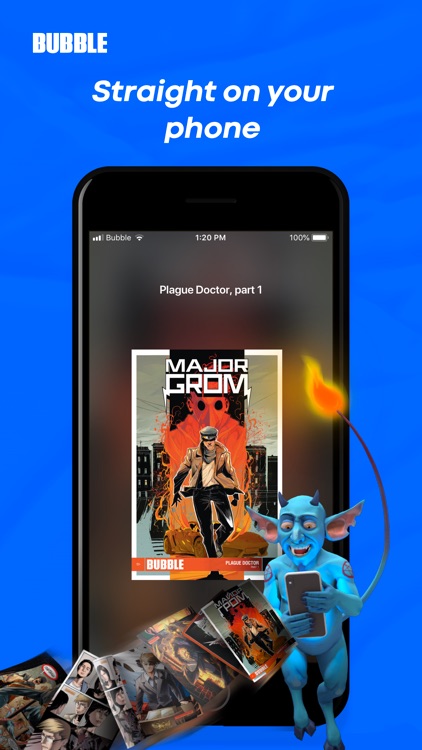 BUBBLE Comics. Russian heroes.