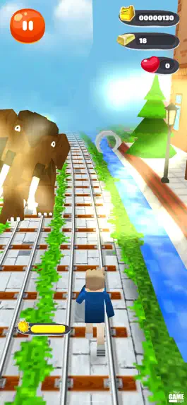 Game screenshot Блок Крафт Runner Побег hack