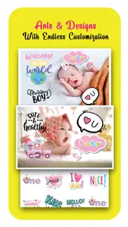 baby photo art:baby story pics iphone screenshot 2