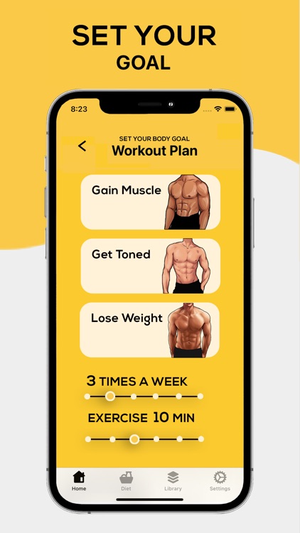 Muscle Gain: Home Workout screenshot-5