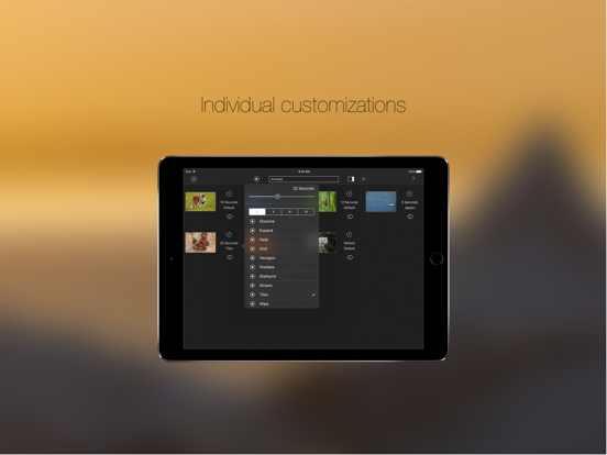 Black Frame iPad screenshot 2 - Photo & Video app
