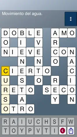 Game screenshot Crosword in Spanish hack