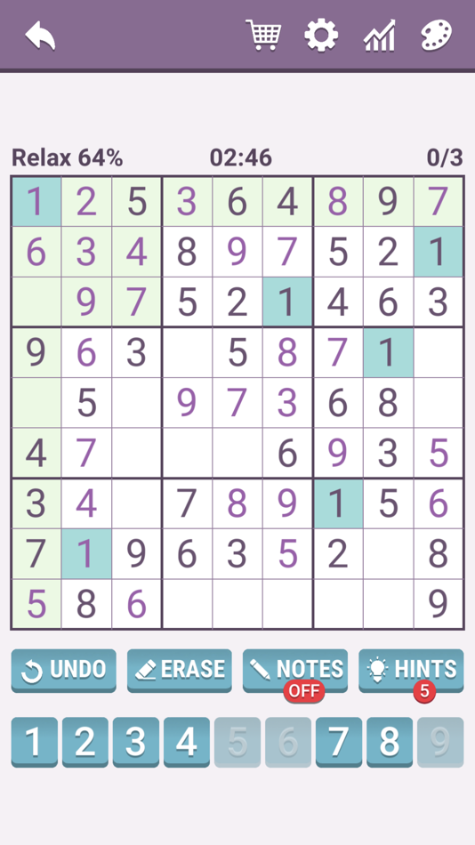 #3. AFK Sudoku (iOS) 由: AFKSoft
