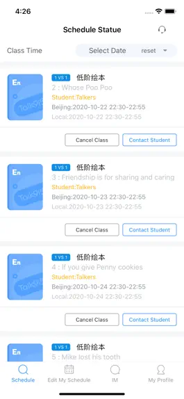 Game screenshot Talk915Teacher apk