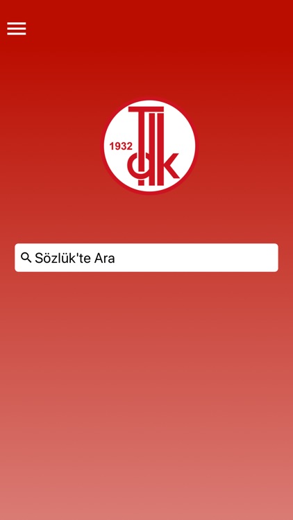 TDK Türkçe Sözlük