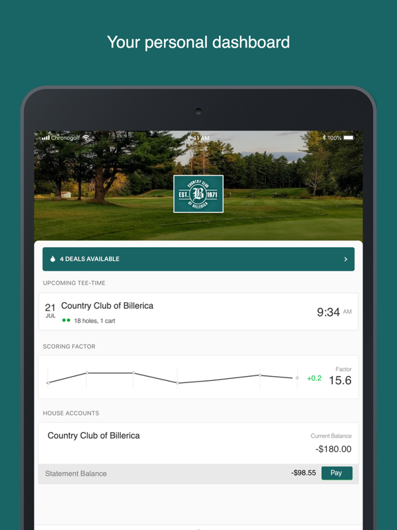 Screenshot #4 pour Country Club of Billerica