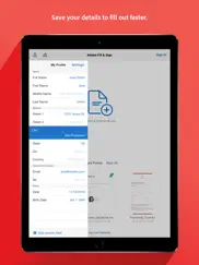 adobe fill & sign－form filler ipad images 4