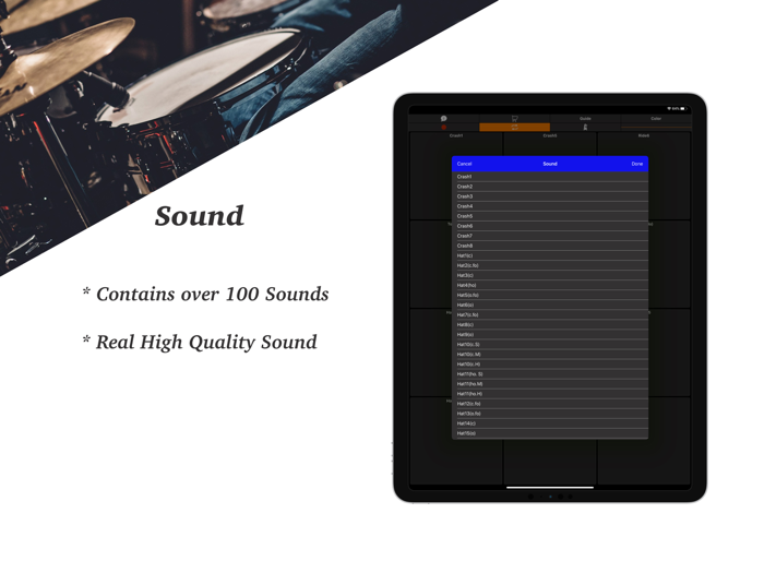 Drum PAD - Real Finger Drums