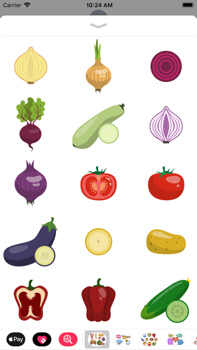 Screenshot #1 pour All Foods Stickers