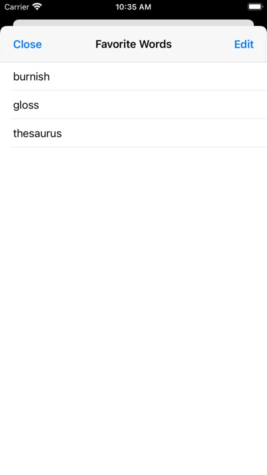 #3. LinkedWord Thesaurus (iOS) 由: taisuke fujita
