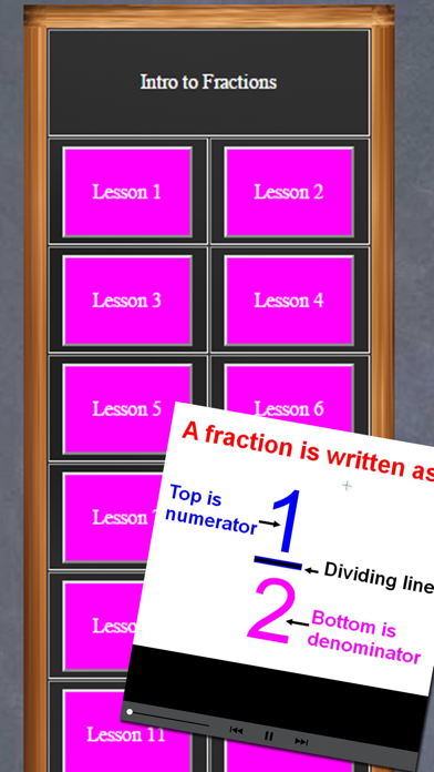 Screenshot #2 pour Fractions Part 1,  Age 4, 5, 6