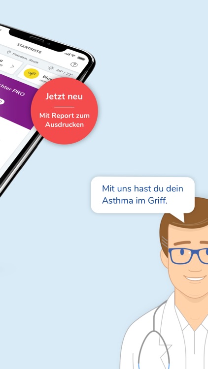 breazyTrack - die Asthma-App