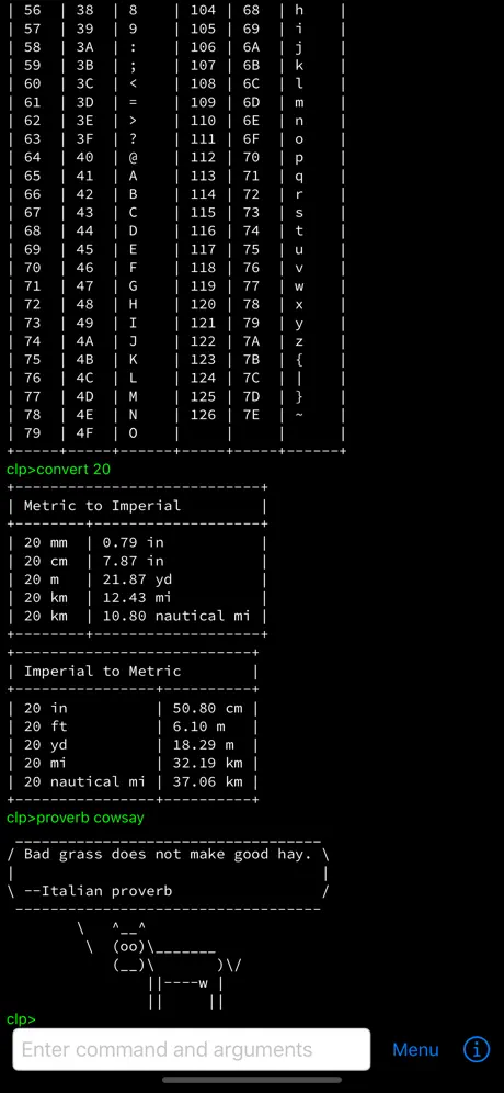 Command Line Program