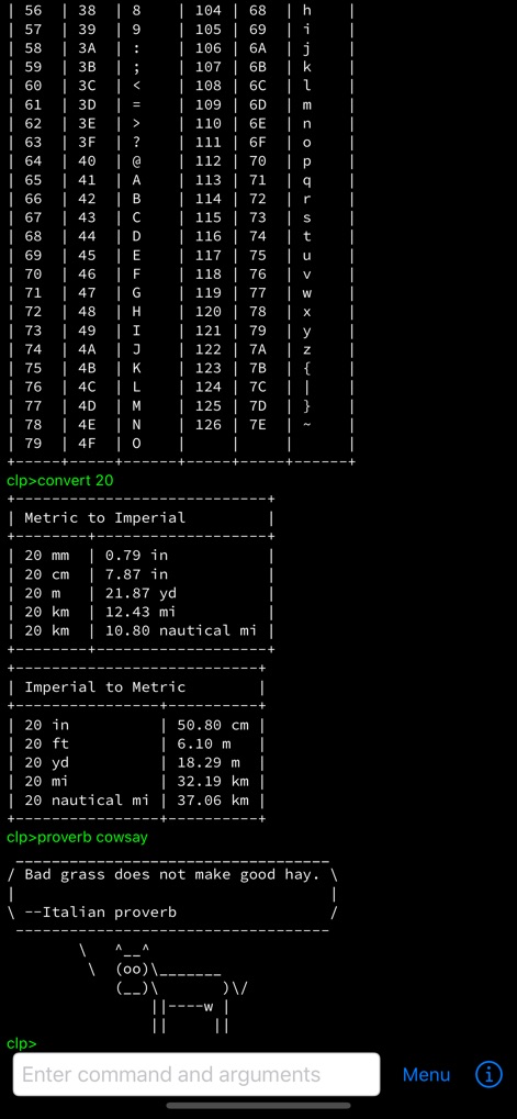 Command Line Program - Utilities App | MWM
