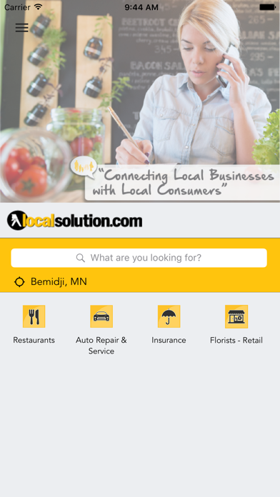 Localsolution app screenshot
