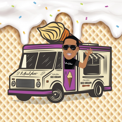 Moneyatti Ice Cream Stickers