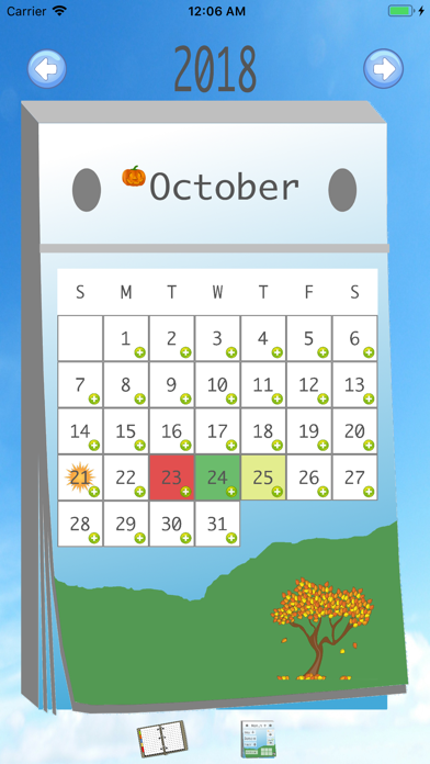 Kids' Calendar Screenshot