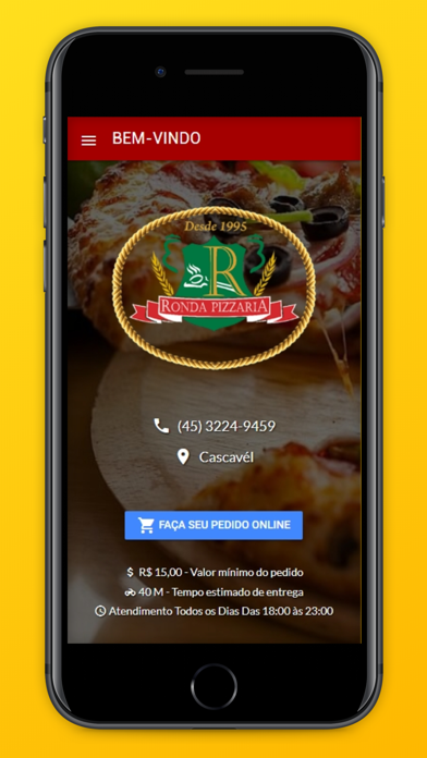 Screenshot #1 pour Ronda Pizzaria