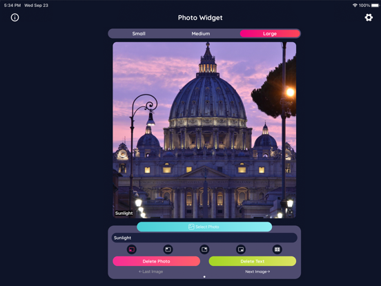 Screenshot #4 pour Photo Widget ∙