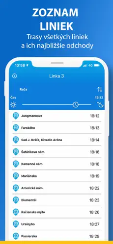 Screenshot 5 IDS BK - cestovné lístky iphone