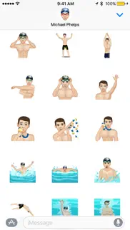 michael phelps - moji stickers problems & solutions and troubleshooting guide - 3