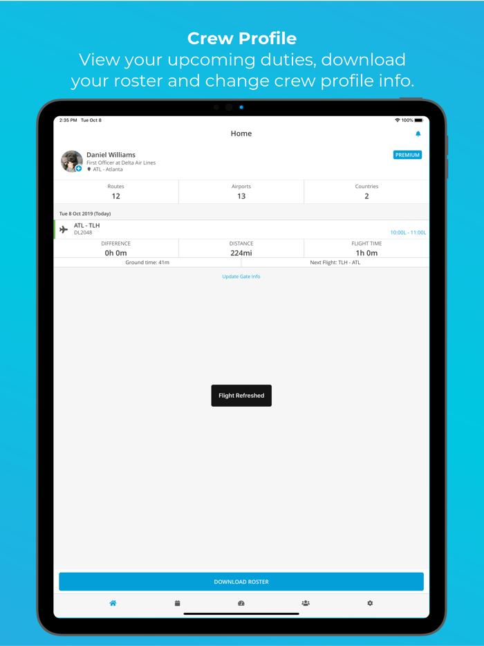 RosterBuster Crew App