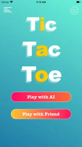 Game screenshot Tic Tac Toe 3-in-a-row widget mod apk