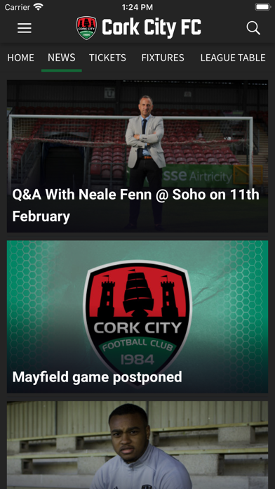 Cork City FC screenshot 3