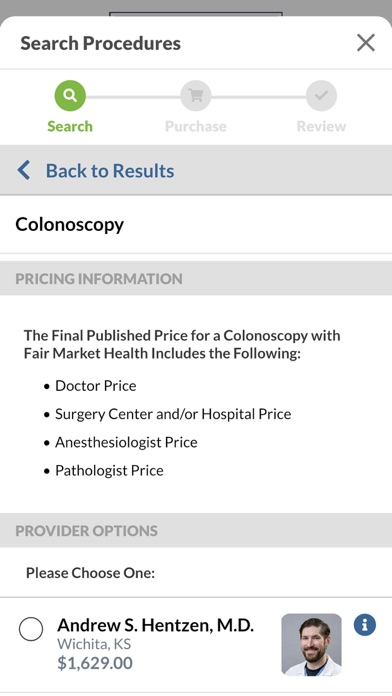 Fair Market Health Screenshot