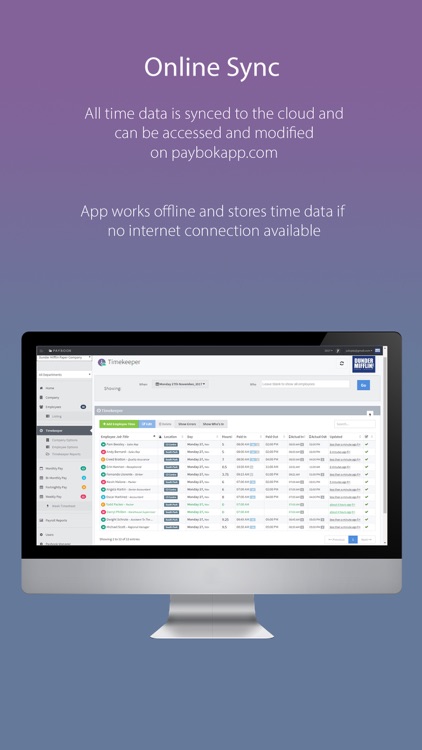 Timekeeper by paybookapp.com screenshot-4