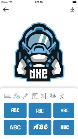 Game screenshot Logo Esport Gaming Maker - Axe apk