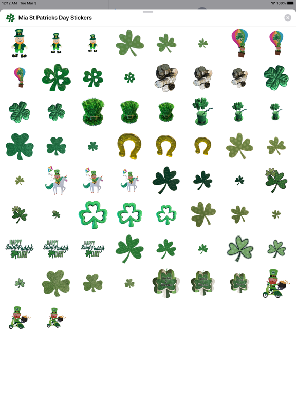 Screenshot #5 pour Mia St Patricks Day Stickers