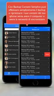 simple backup contacts pro iphone screenshot 2